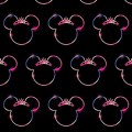 Minnie Mouse and Friends Black Background