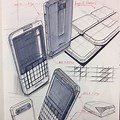 Mobile Phone Design Sketch