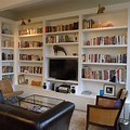 Modern Living Room Bookcase