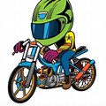 Motorcycle Drag Racing Clip Art