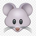 Mouse Emoji No Background