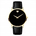 Movado Gold Date Time Watch