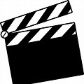 Movie Clapper Board Clip Art