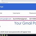 My Email and Password