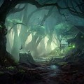 Mystical Forest Concept Art