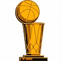 NBA Championship Trophy Silhouette
