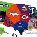 NFL Teams Us Map
