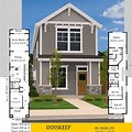 Narrow Lot House Plans Simple Design