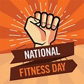 National Fitness Day Graphic
