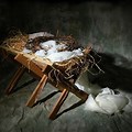 Nativity Cradle Cross Crown