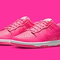 Neon Pink Nike Dunks