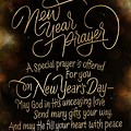 New Year Day Prayer