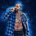 Nipsey Hussle Blue Background