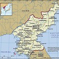 North Korea China Map