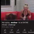 Not Saying Mother Challenge Meme