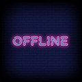 Offline Neon Sign Wallpaper