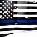 Oklahoma Police American Flag