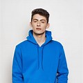 Outfits with Blue Hoodie Men