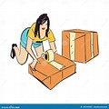 Packing Office Clip Art