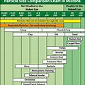 Particle Size Comparison Chart