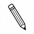 Pencil Tool Line Art