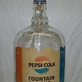 Pepsi Fountain Syrup Bottle