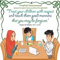 Pictures About Respect with Hadith for Kids