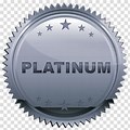 Platinum Logo Design PNG