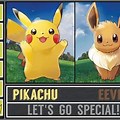 Pokemon Let's Go Pikachu vs Eevee