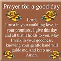 Prayer to Get through the Day