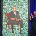 Presidents Unveiling Portraits