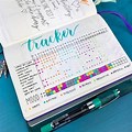 Printable Bullet Journal Pages Habit Tracker