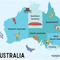 Printable Map of Australia for Kids