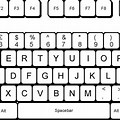 Printable QWERTY Keyboard PDF