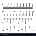 Printable Ruler with Inches and Centimeter