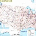 Printable USA Road Map