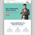Product Page of Any Business Website
