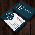 Professional Attorney Business Cards