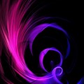 Purple Abstract iPhone 14 Wallpaper