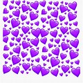 Purple Heart Emoji Without Background