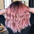 Purple Ombre Hair Rose Gold