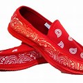Red Bandana House Shoes