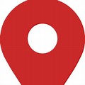 Red Transparent Map Pin