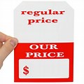 Regular Price and Sale Offer Labels