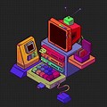 Retro Computer Concept Art