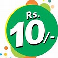 Rs 10 Price Logo