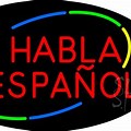 SE Habla Español Sign Transparent