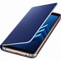 Samsung Galaxy A8 Plus Flip Magnetic Blue Case