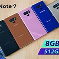 Samsung Galaxy Note 9 All Colors
