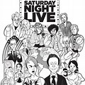 Saturday Night Live Al Hirschfeld